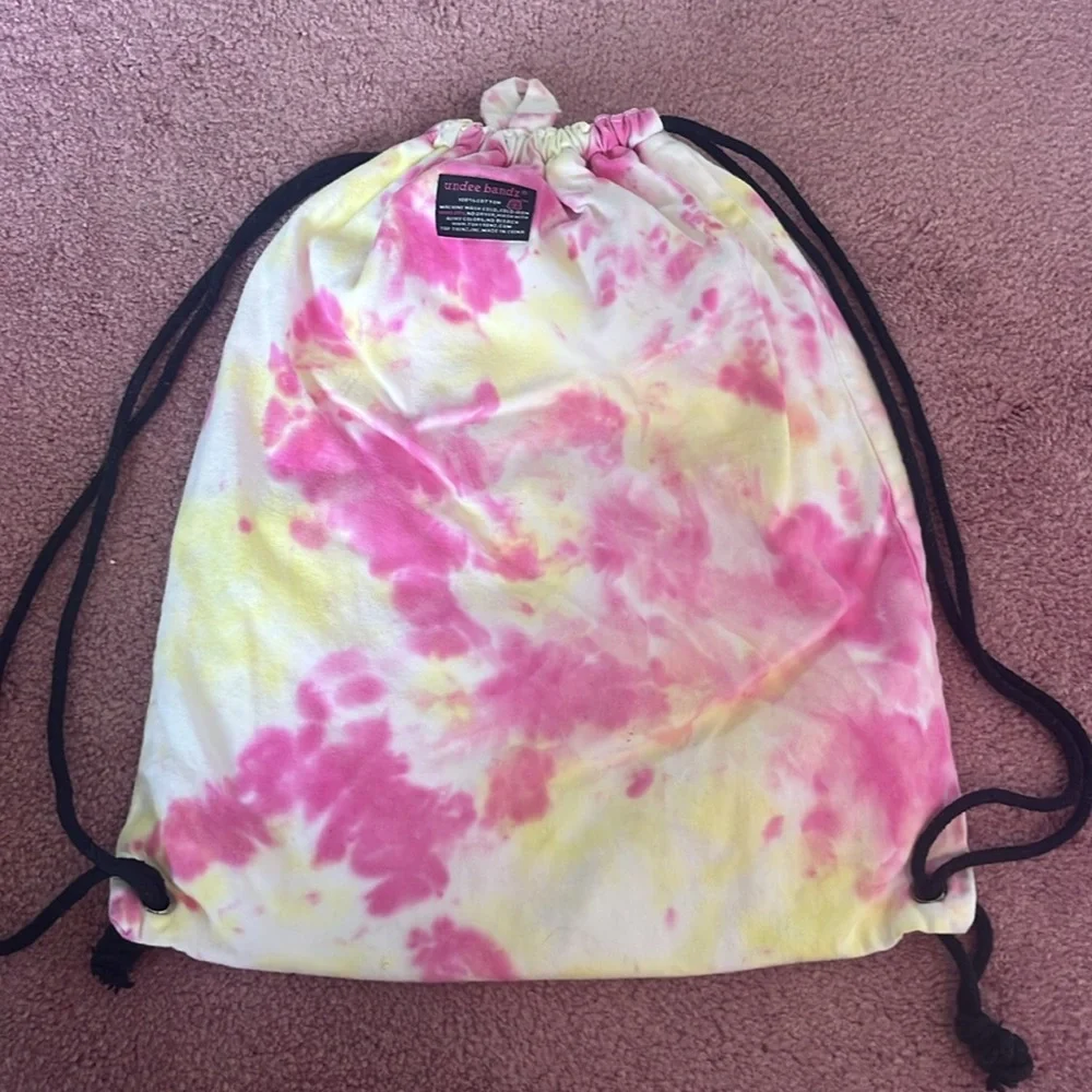 UNDEE BANDZ Drawstring Bags Set of 2 Tie Dye Y2K